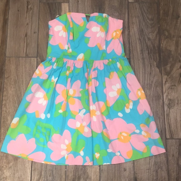 Like New Lilly Richelle Strapless Sundress - Picture 3 of 8